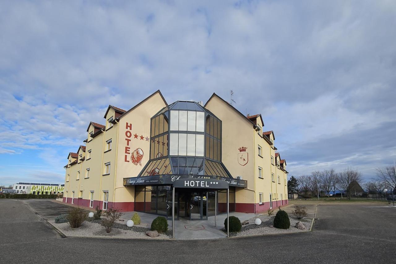 Hotel Restaurant Champ Alsace アグノー エクステリア 写真